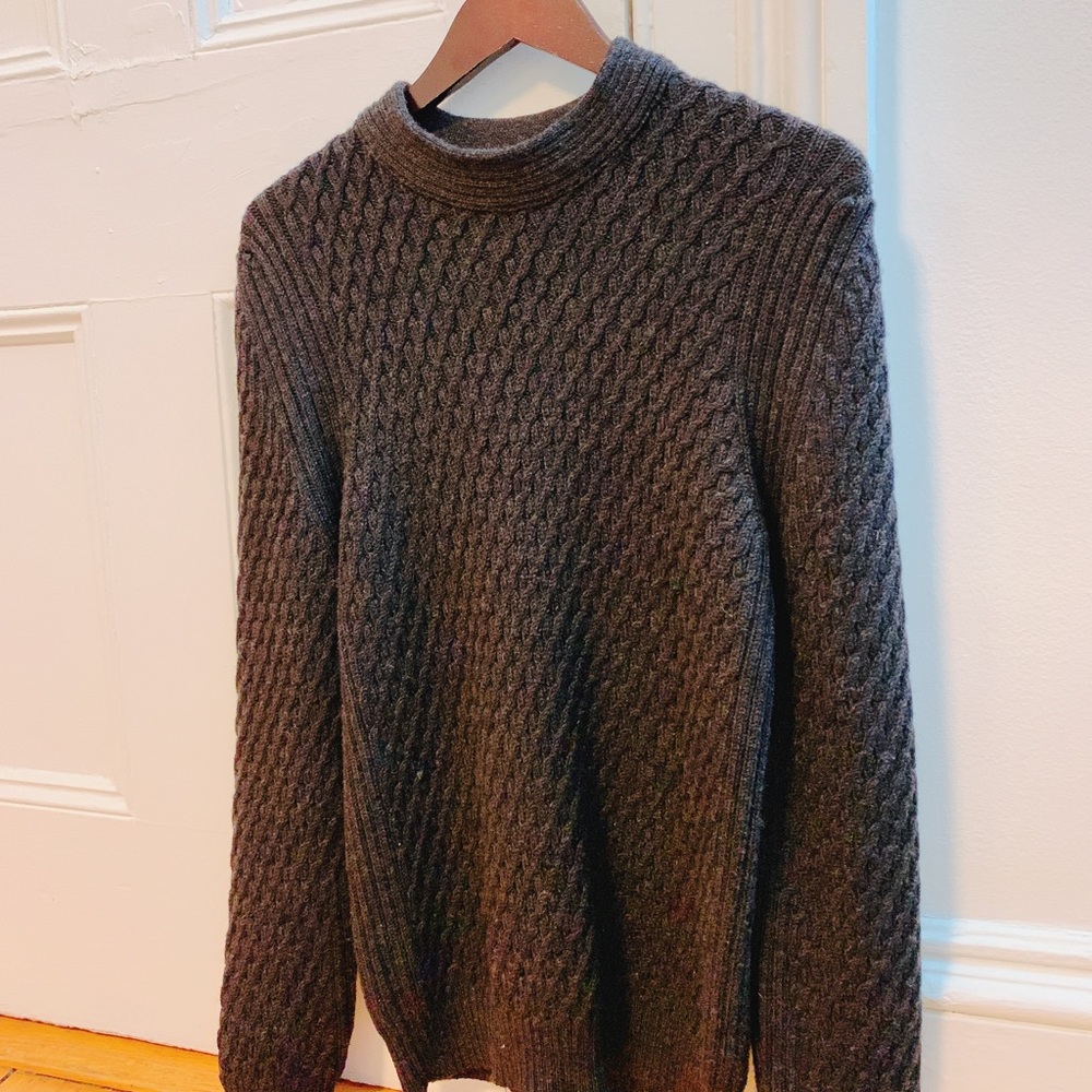Z Zenga Cable Knit Sweater.